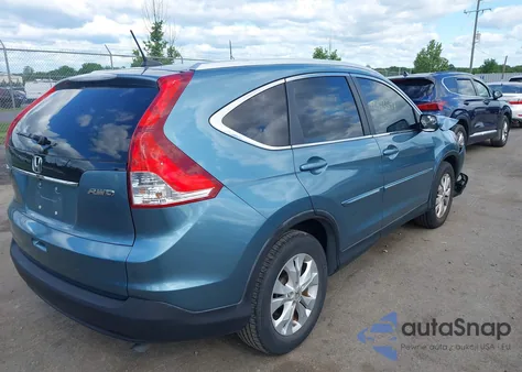 2013 Honda Cr-V Ex-L z USA, uszkodzony, nr VIN 5J6RM4H77DL073451